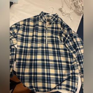 YOUNGLA POLAR BAE QUATER ZIP FLEECE